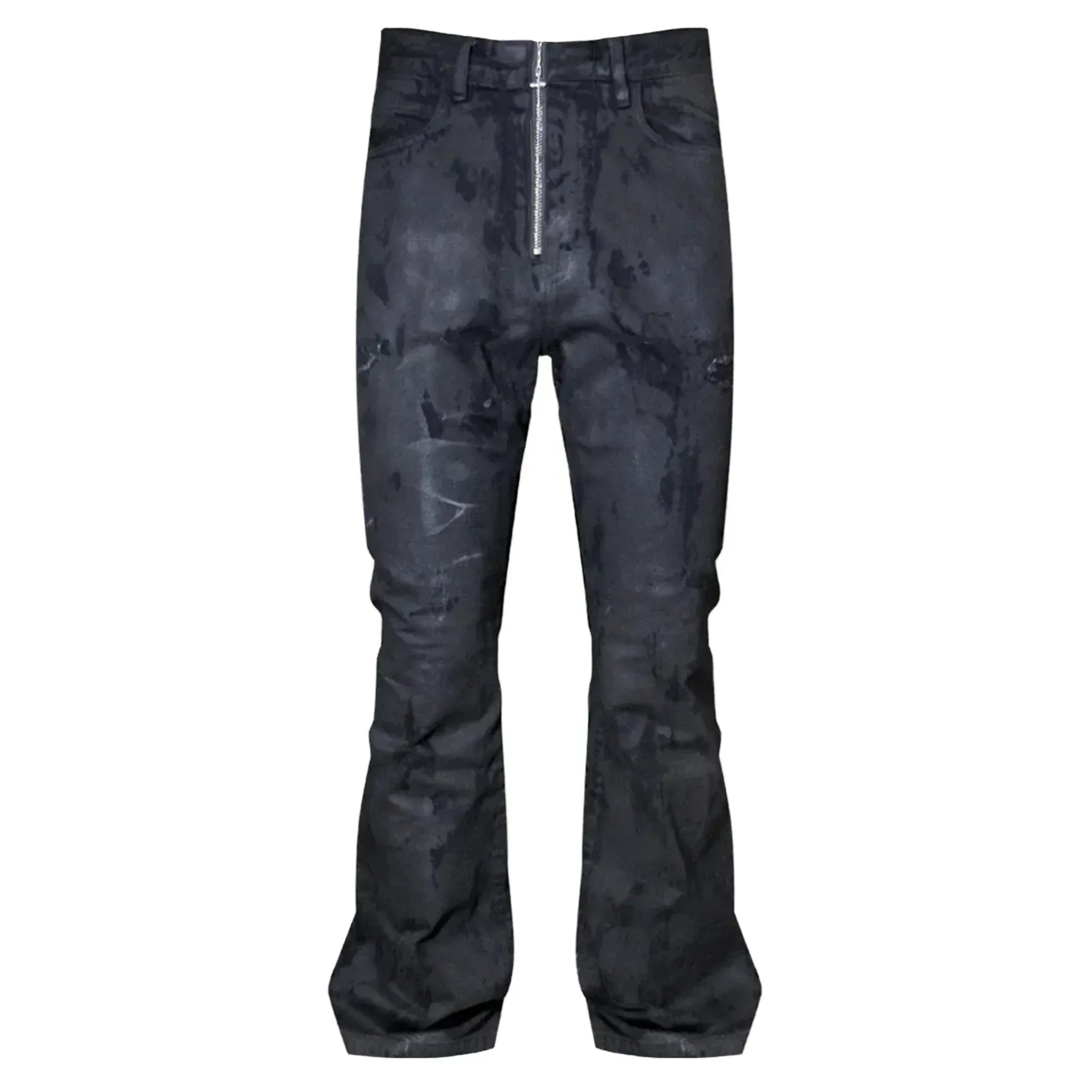 Coating Denim Flare Pants - LAST NEST - VENTURER