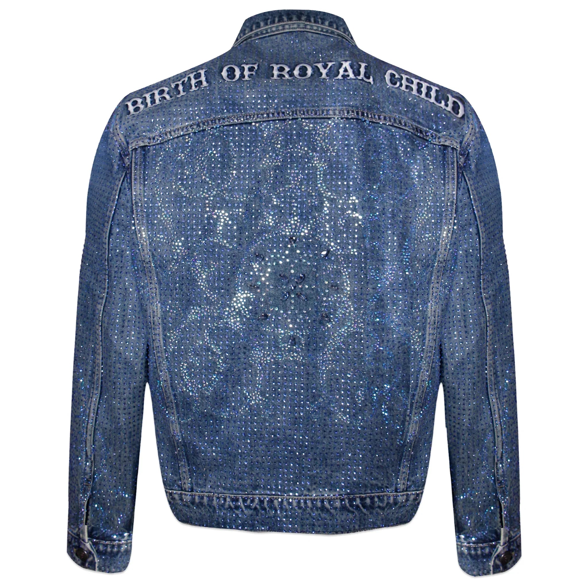 Diamond Vine Denim Jacket - BIRTH OF ROYAL CHILD - VENTURER