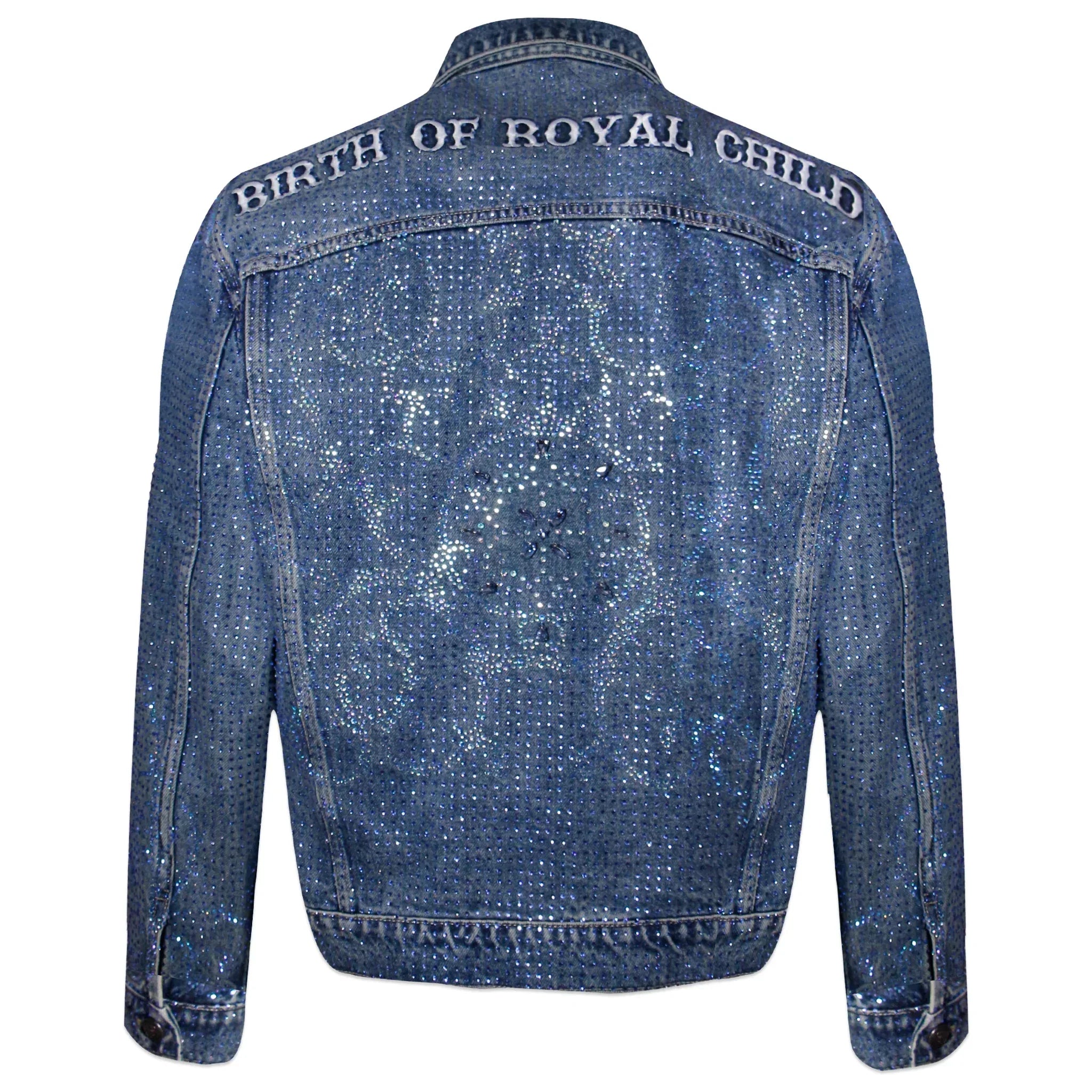 Diamond Vine Denim Jacket - BIRTH OF ROYAL CHILD - VENTURER