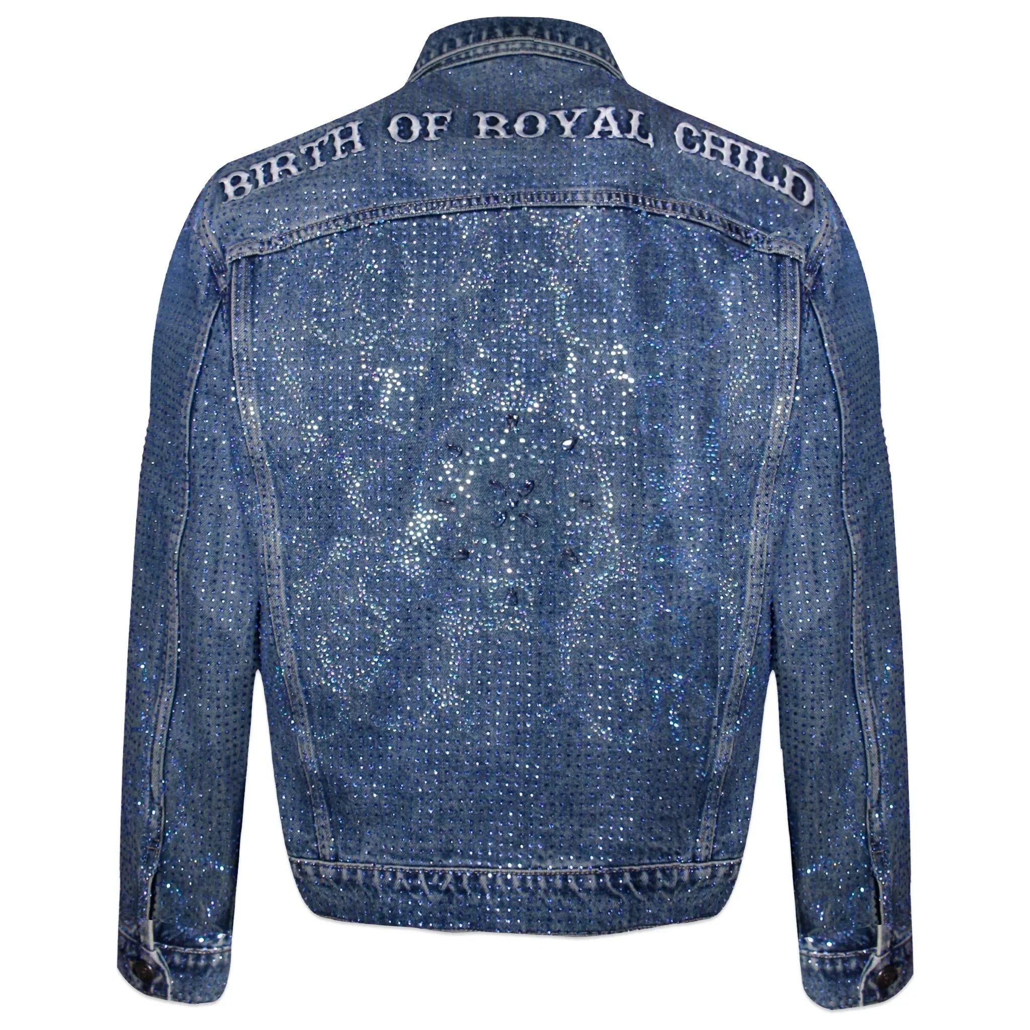 Diamond Vine Denim Jacket - BIRTH OF ROYAL CHILD - VENTURER
