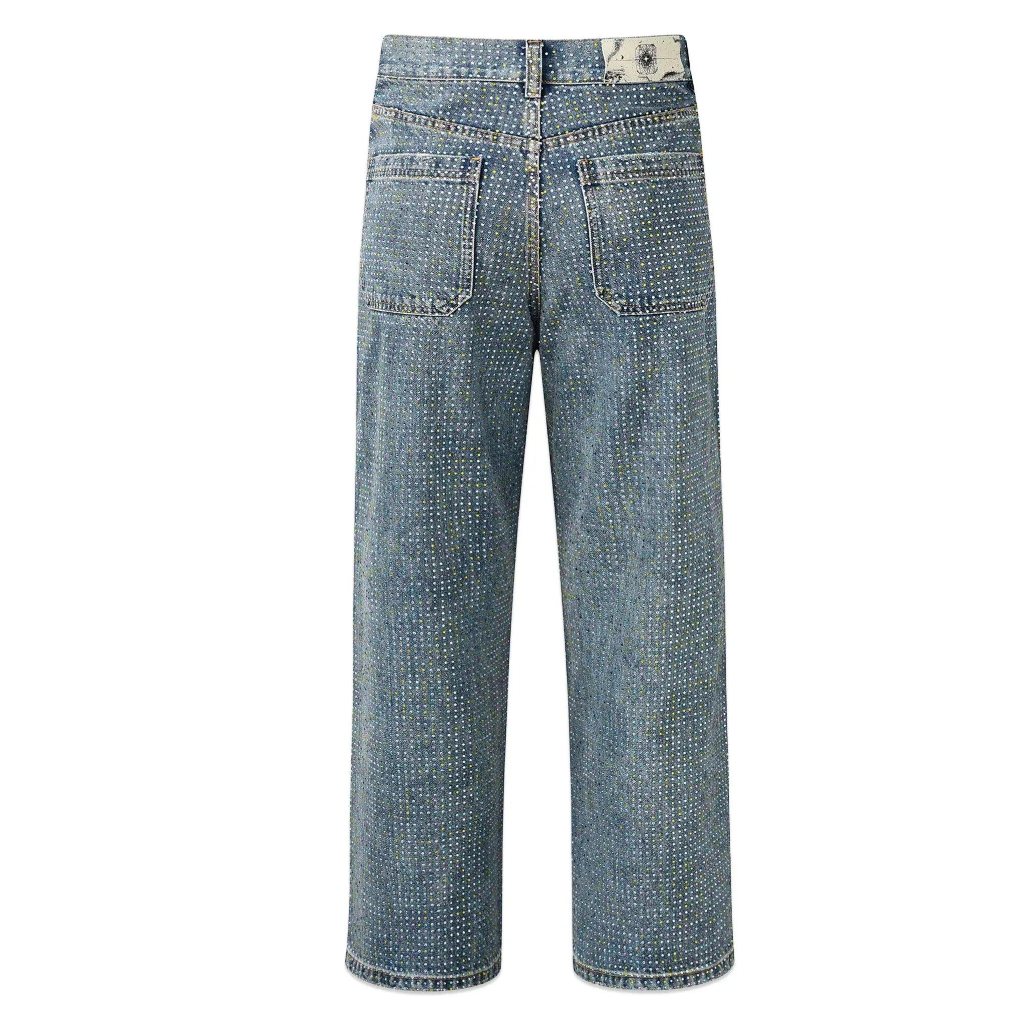 Graffiti Logo Diamond Denim - BIRTH OF ROYAL CHILD - VENTURER