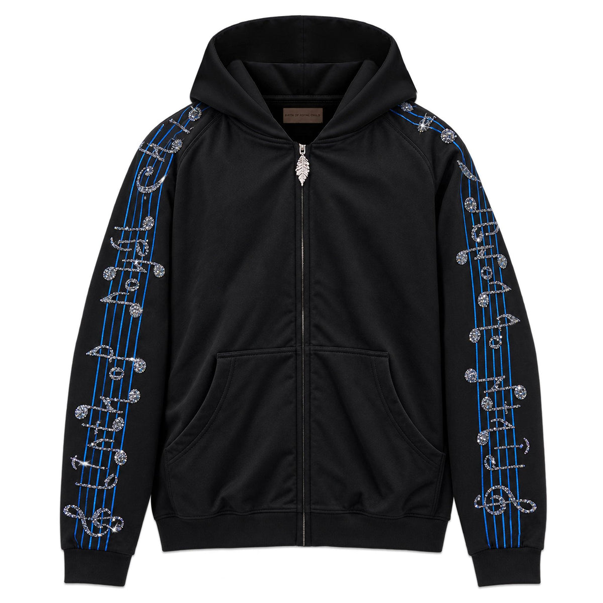 Crystal Notes Zip Hoodie