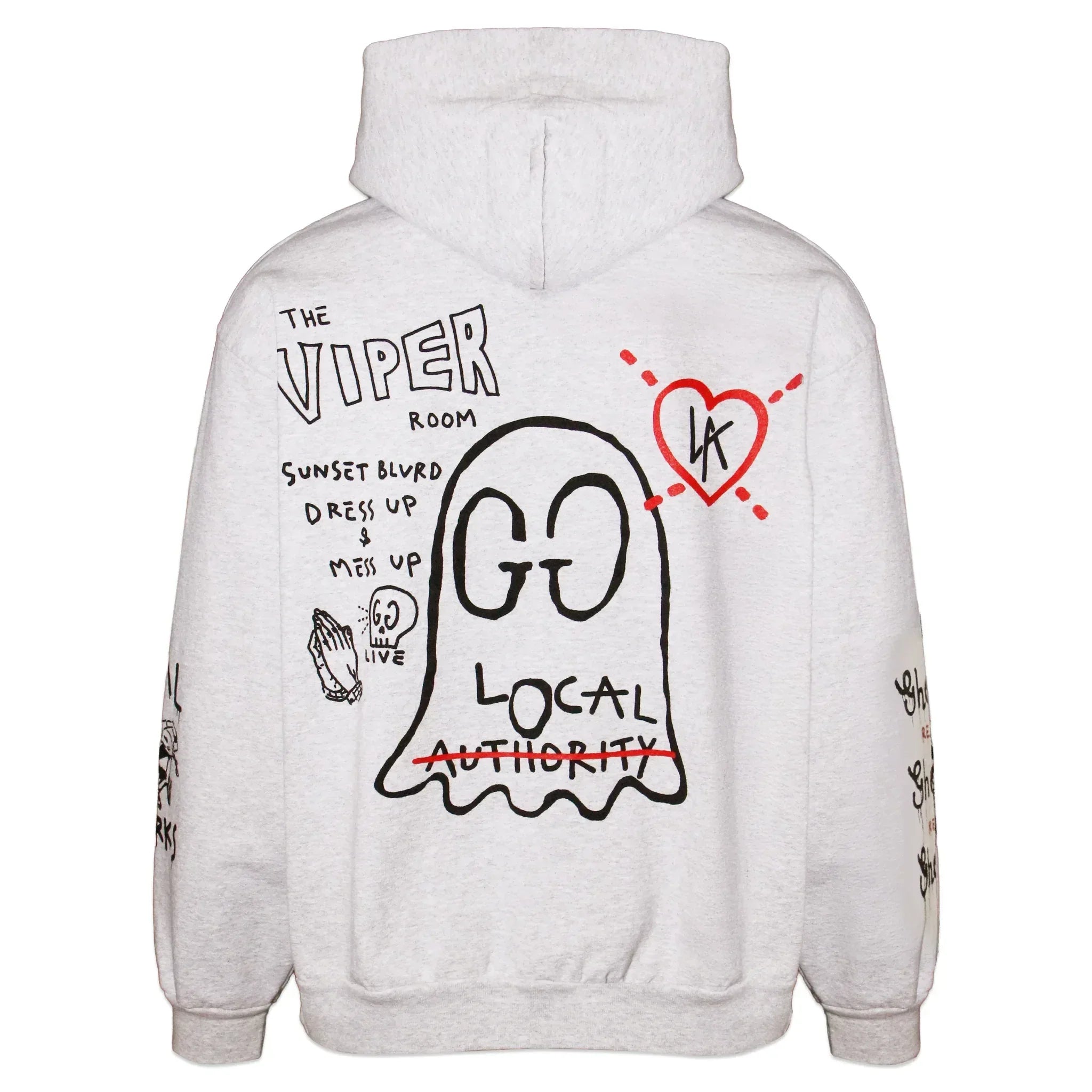 Gucci Ghost Hoodie - LOCAL AUTHORITY - VENTURER