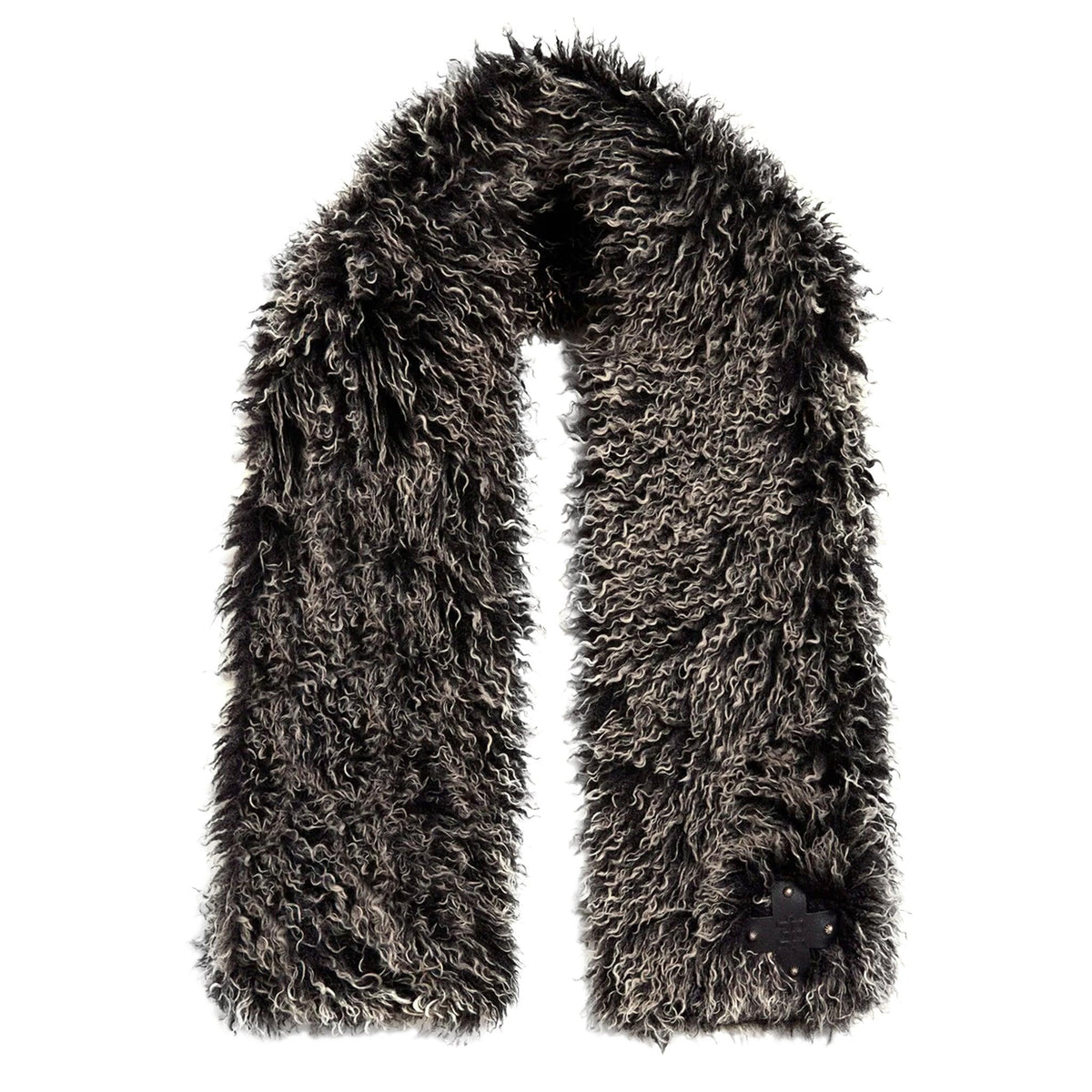 Psy Faux Fur Scarf