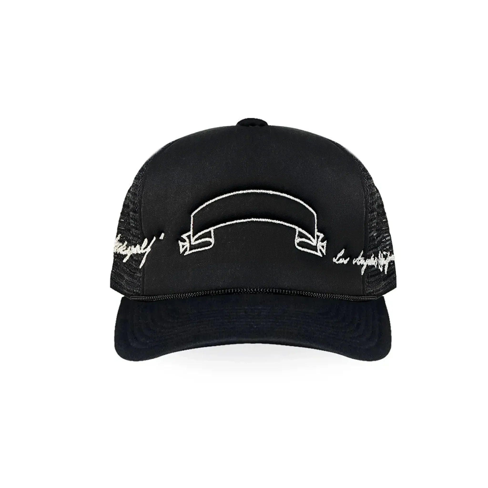 Banned LR Trucker Hat - ASKYURSELF - VENTURER