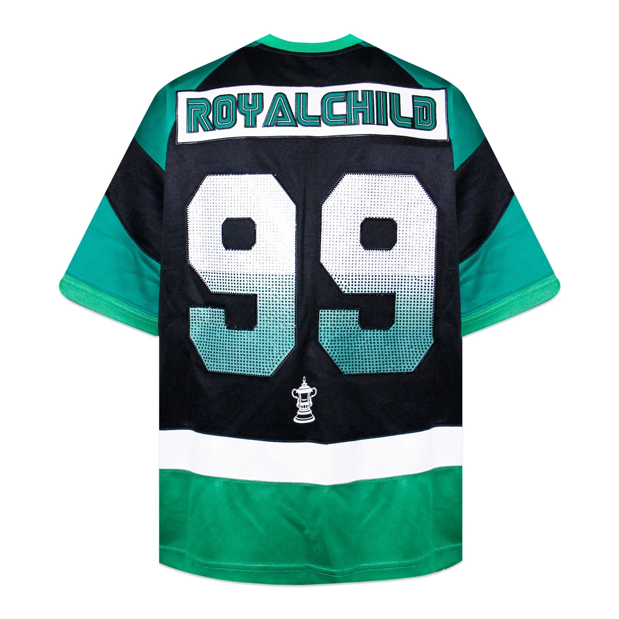 Double Lion Rhinestone Jersey - BIRTH OF ROYAL CHILD - VENTURER