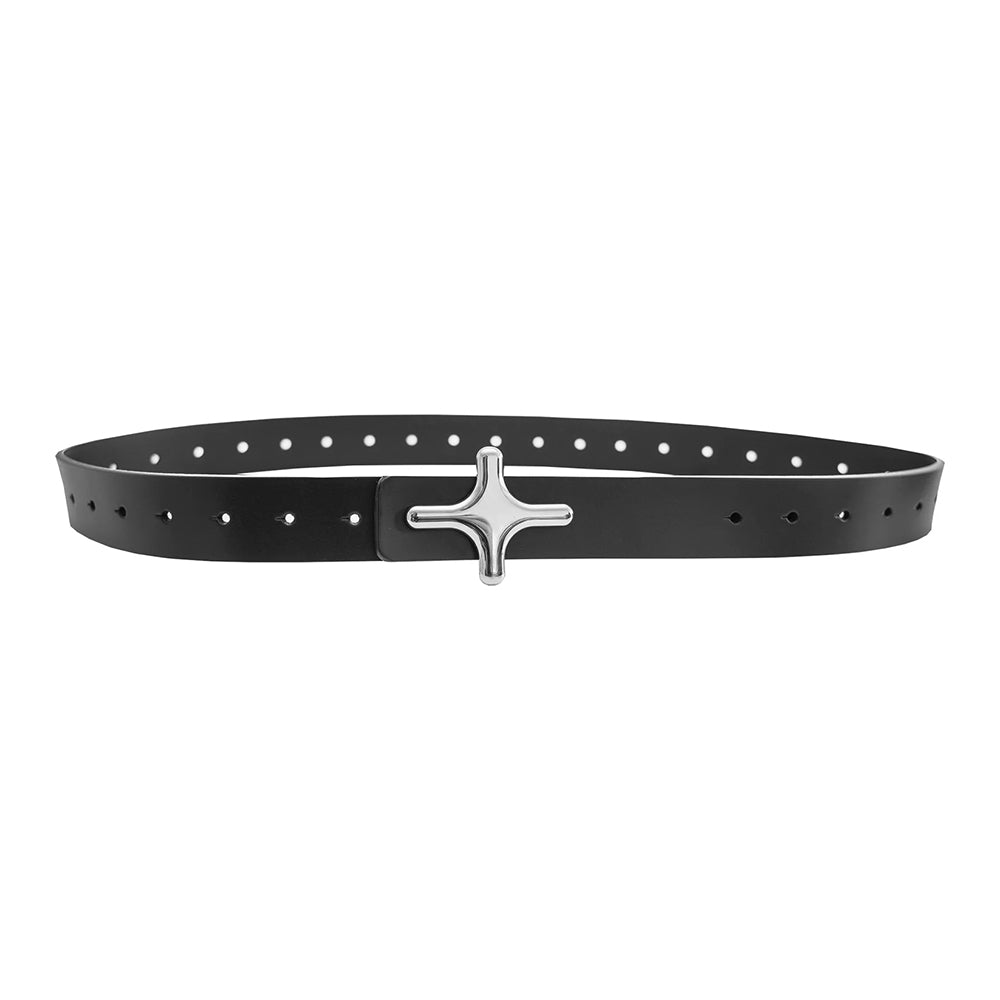 Logo Leather Belt