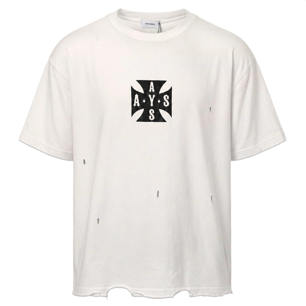 ASKYURSELF (アスクユアセルフ)商品ページ - AYS Cross Vintage Tee 