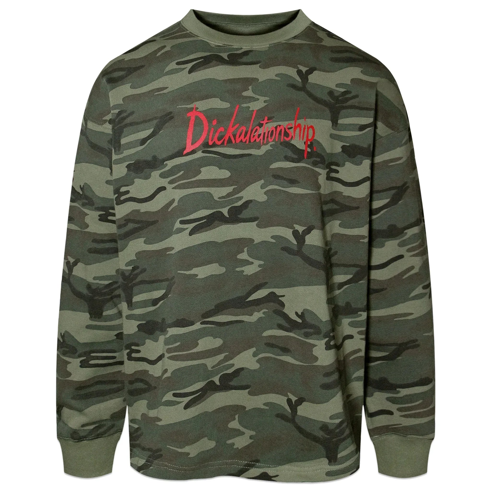Camouflage Crew Neck Sleeve - EMOstanceclub - VENTURER