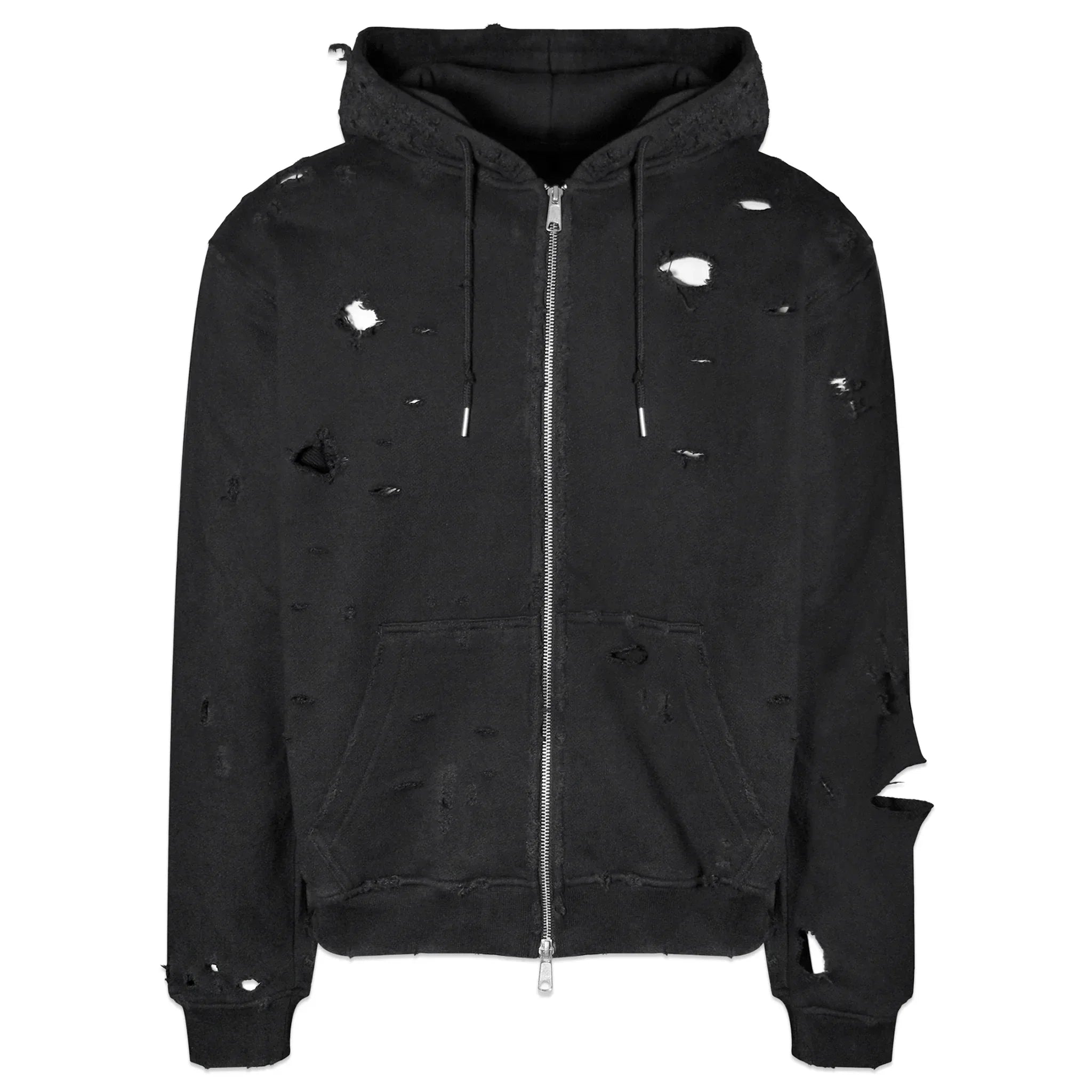 emostanceclub パーカー サイズ1 EMOstanceclub(エモスタンスクラブ)商品ページ - Distressed Zip Up