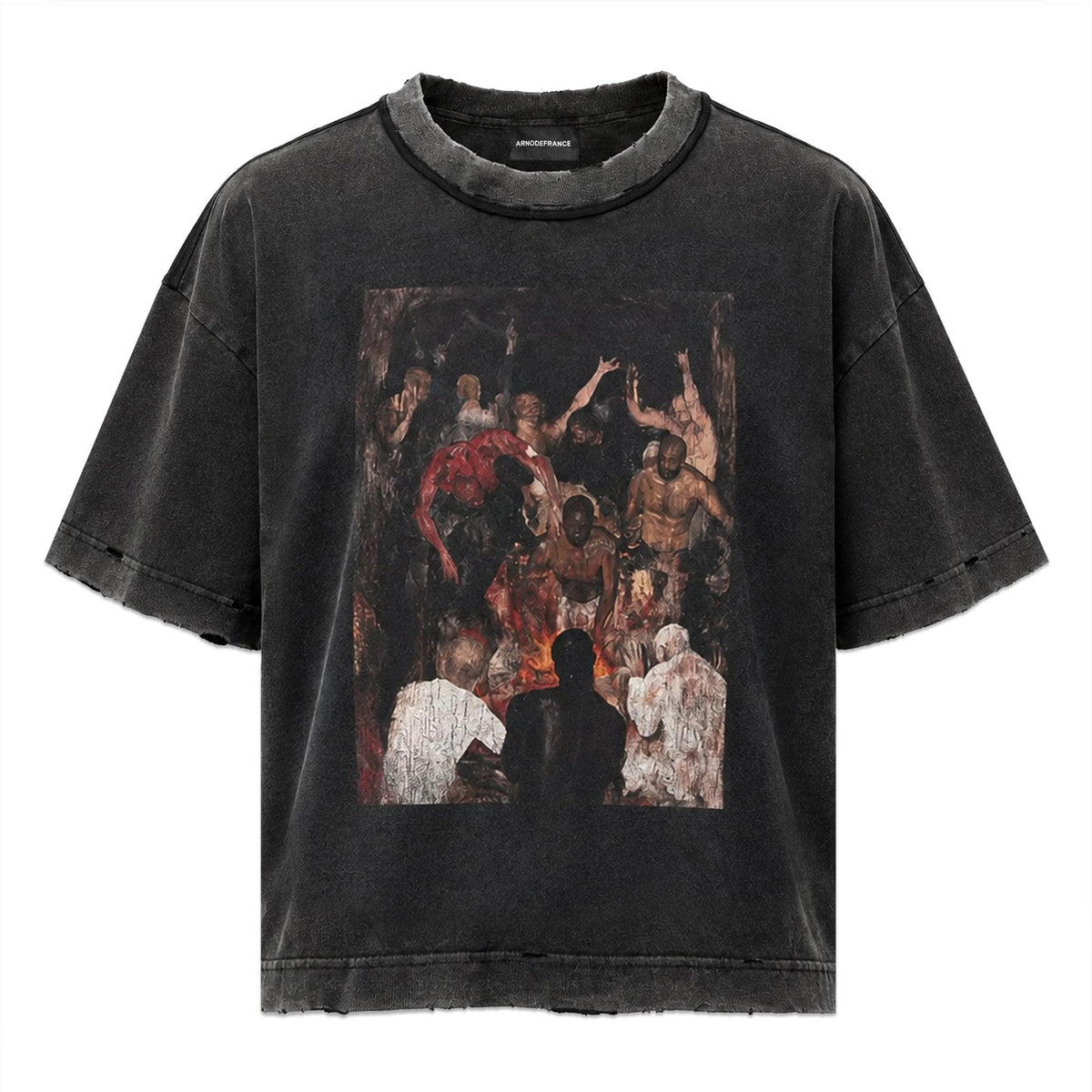 The Scene Vintage Cropped T-Shirt