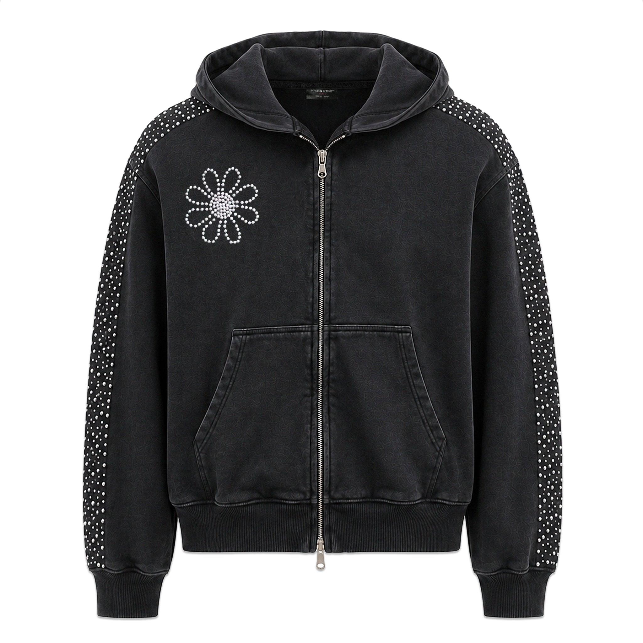 【新品未開封】フーディー ZIP-UP ブラック　GD DIGITAL GROUPI3(デジタル・グルーピスリー)商品ページ - Pearlz Zip