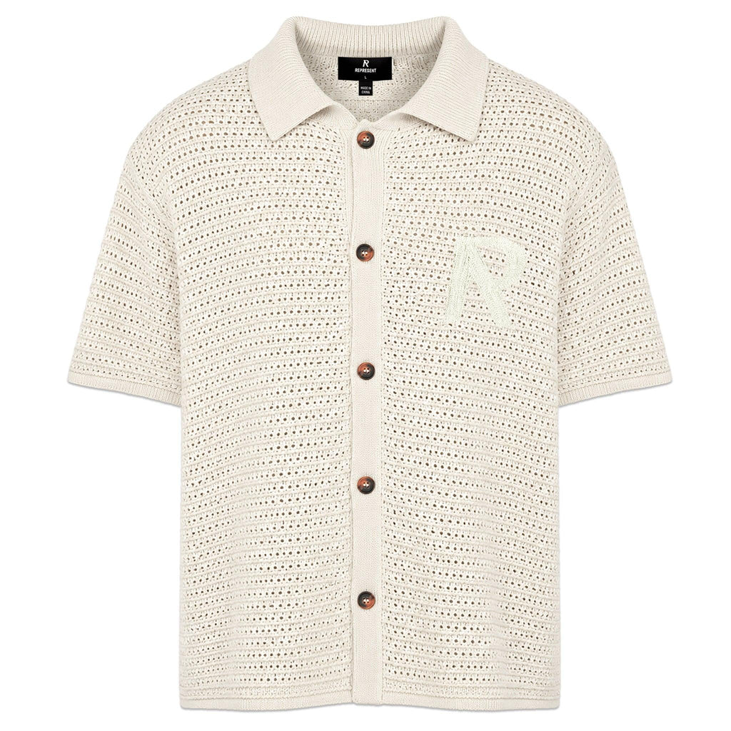 REPRESENT(リプレゼント)商品ページ - Pico Knit Shirt - Ecru 