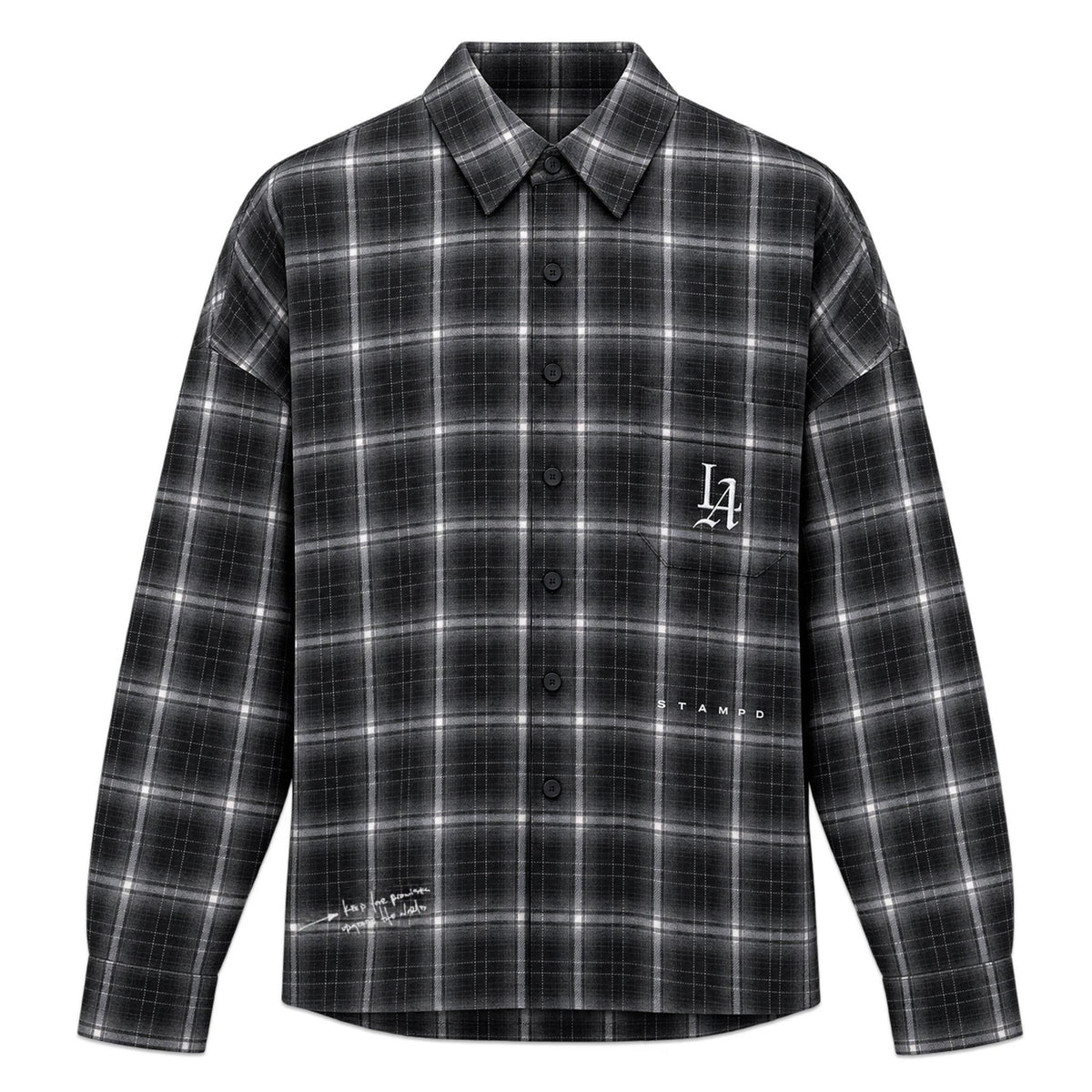 LA 001 Plaid Buttondown
