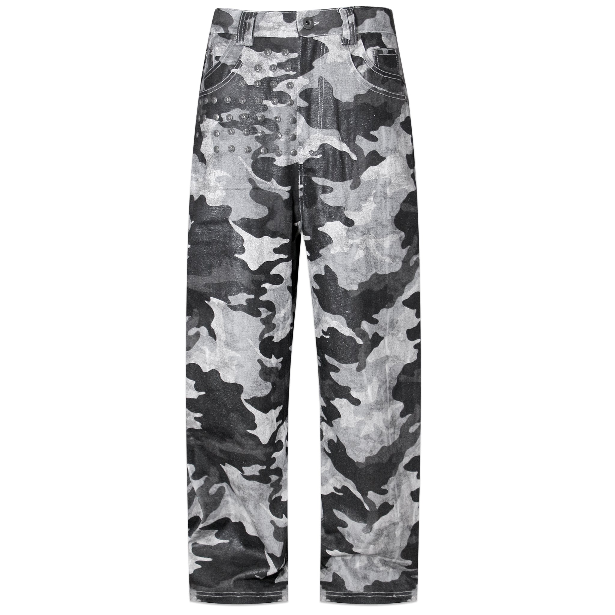 Devlin Distressed Baggy Denims