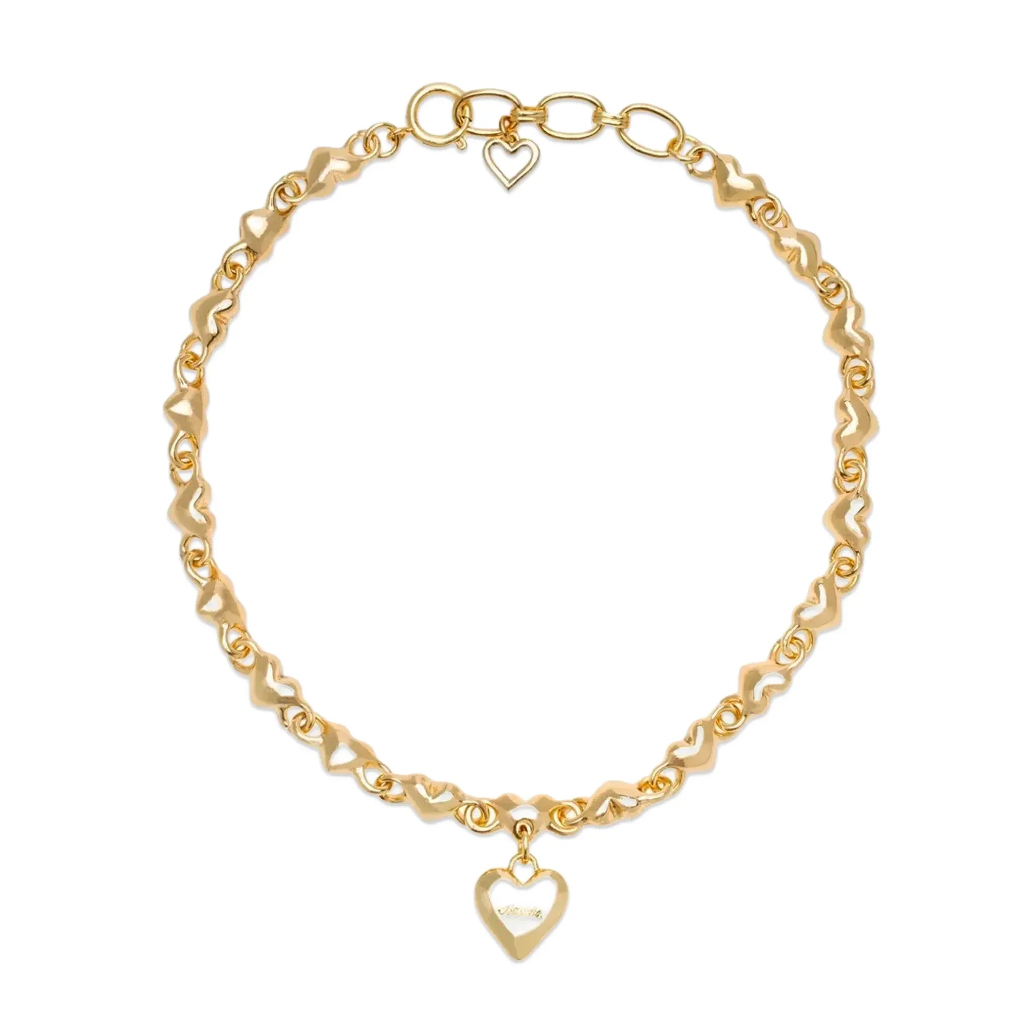 Heart Dropped Chain Necklace - BASICKS - VENTURER