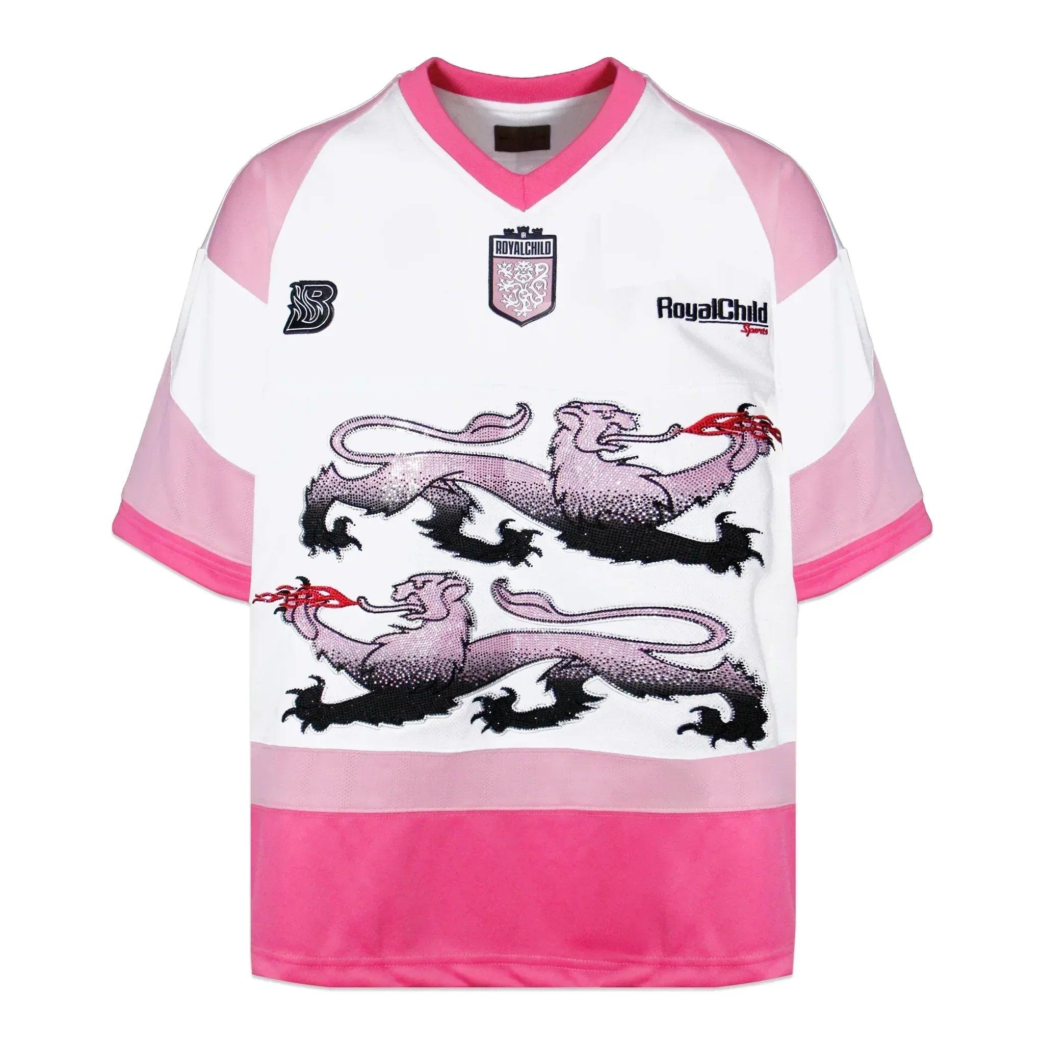 Double Lion Rhinestone Jersey - BIRTH OF ROYAL CHILD - VENTURER