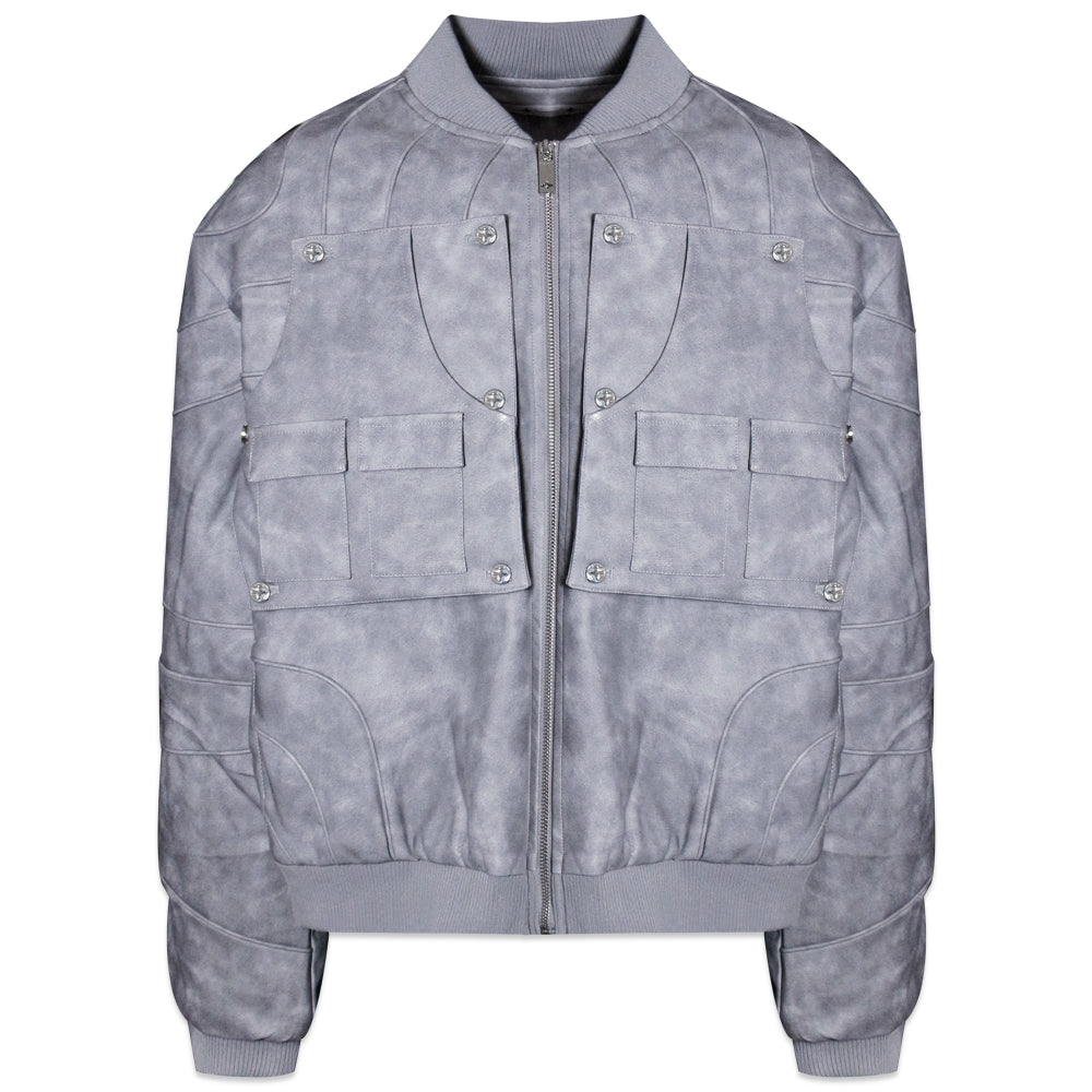 Convertible Bomber Backpack Jacket