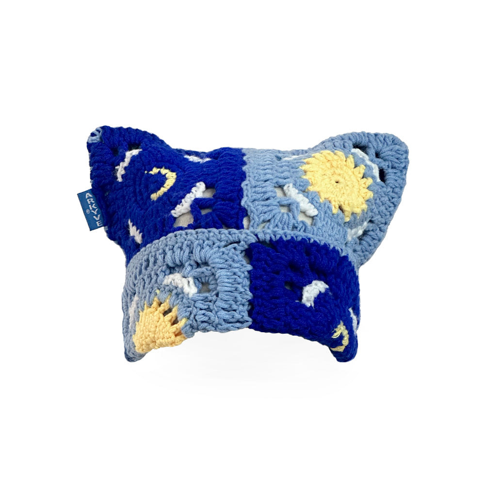 Starry Night Crochet Cat Hat