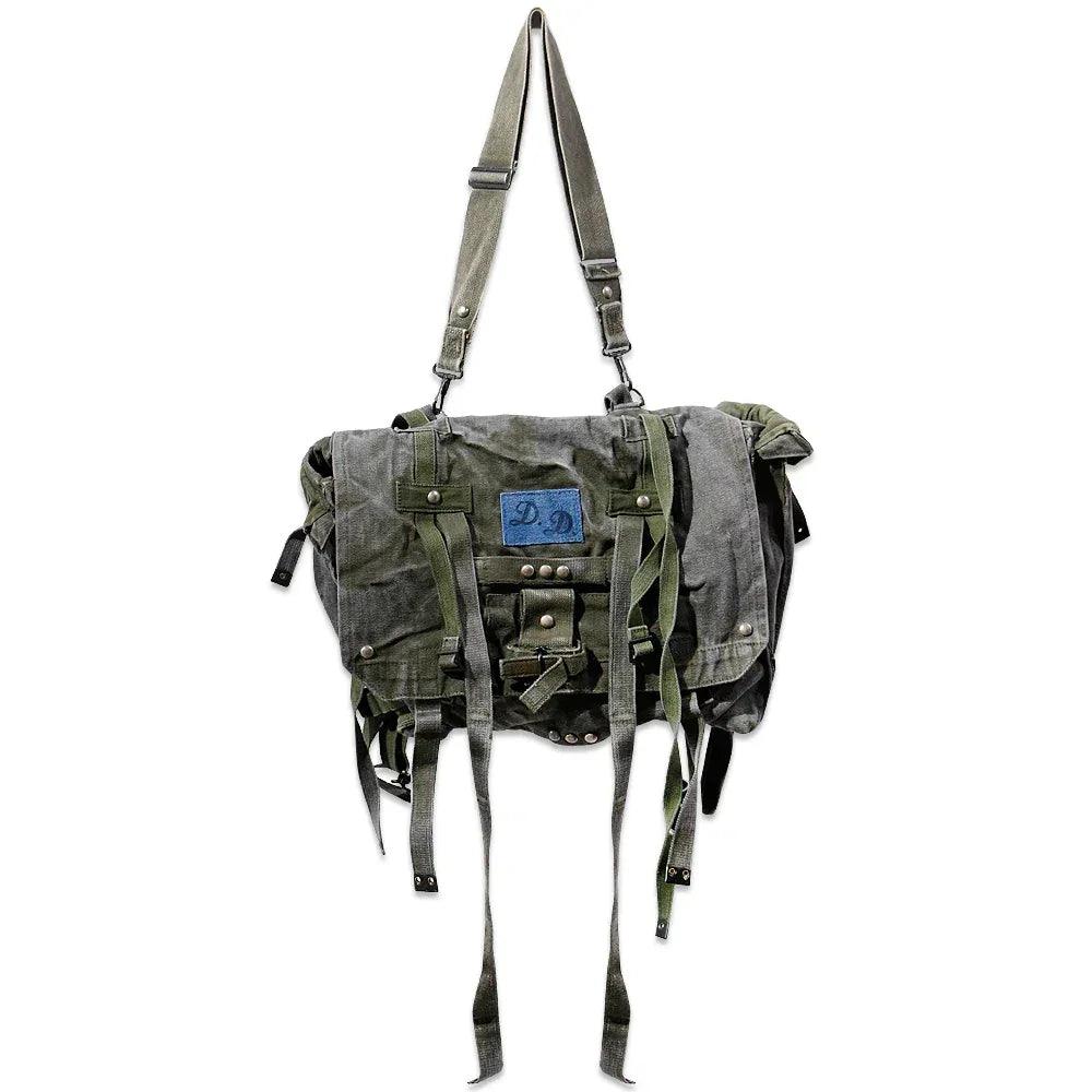 2Way Military Heart Studs Backpack - DENIM DOCTORS - VENTURER