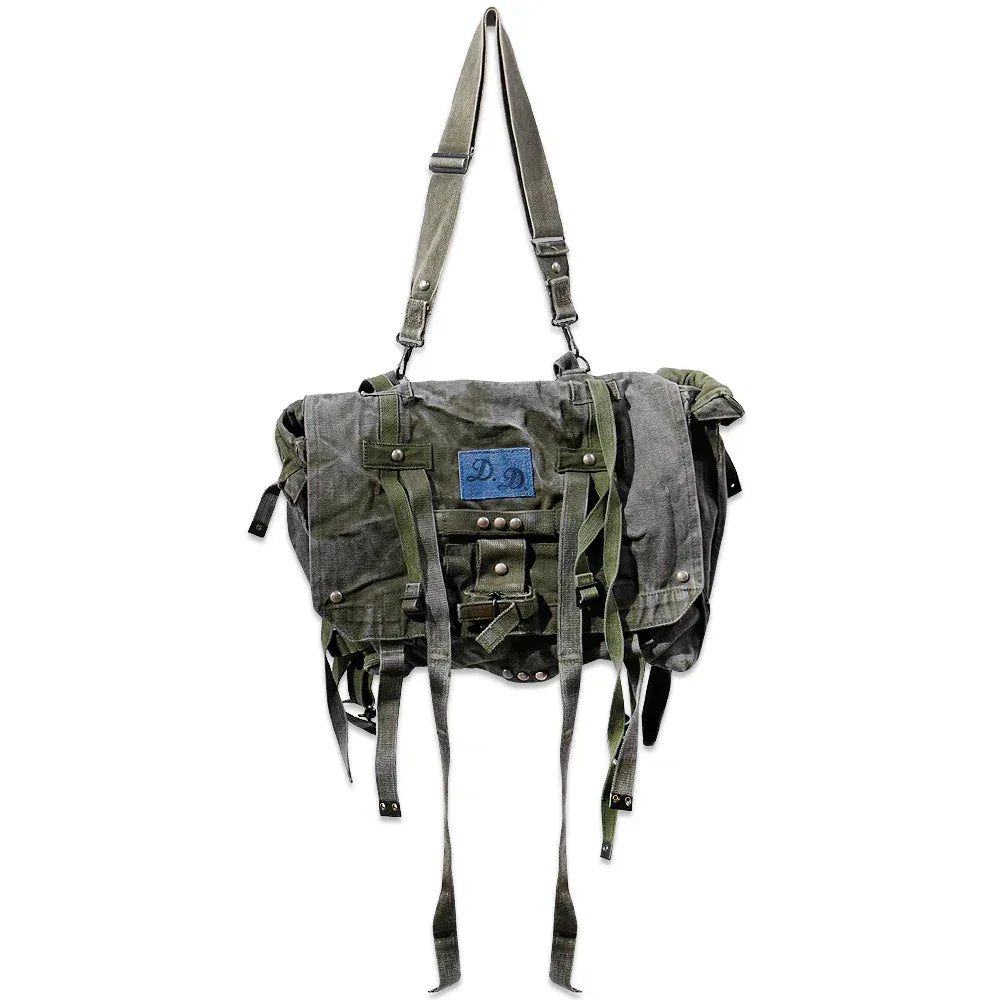 2Way Military Heart Studs Backpack - DENIM DOCTORS - VENTURER