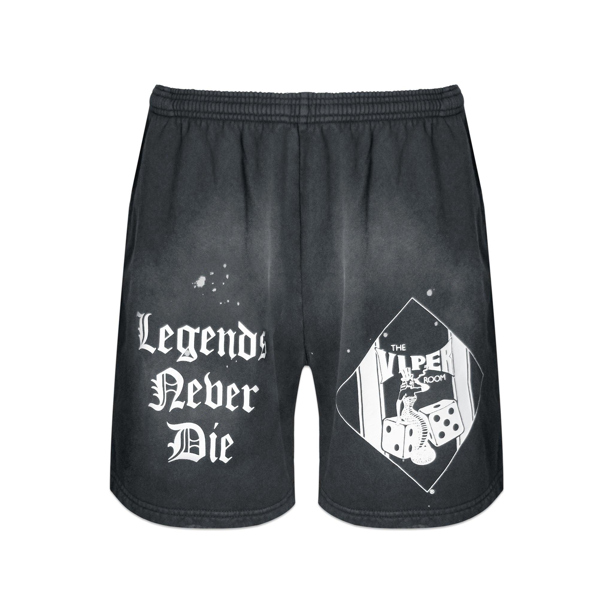 Viper Room Dice Fleece Shorts