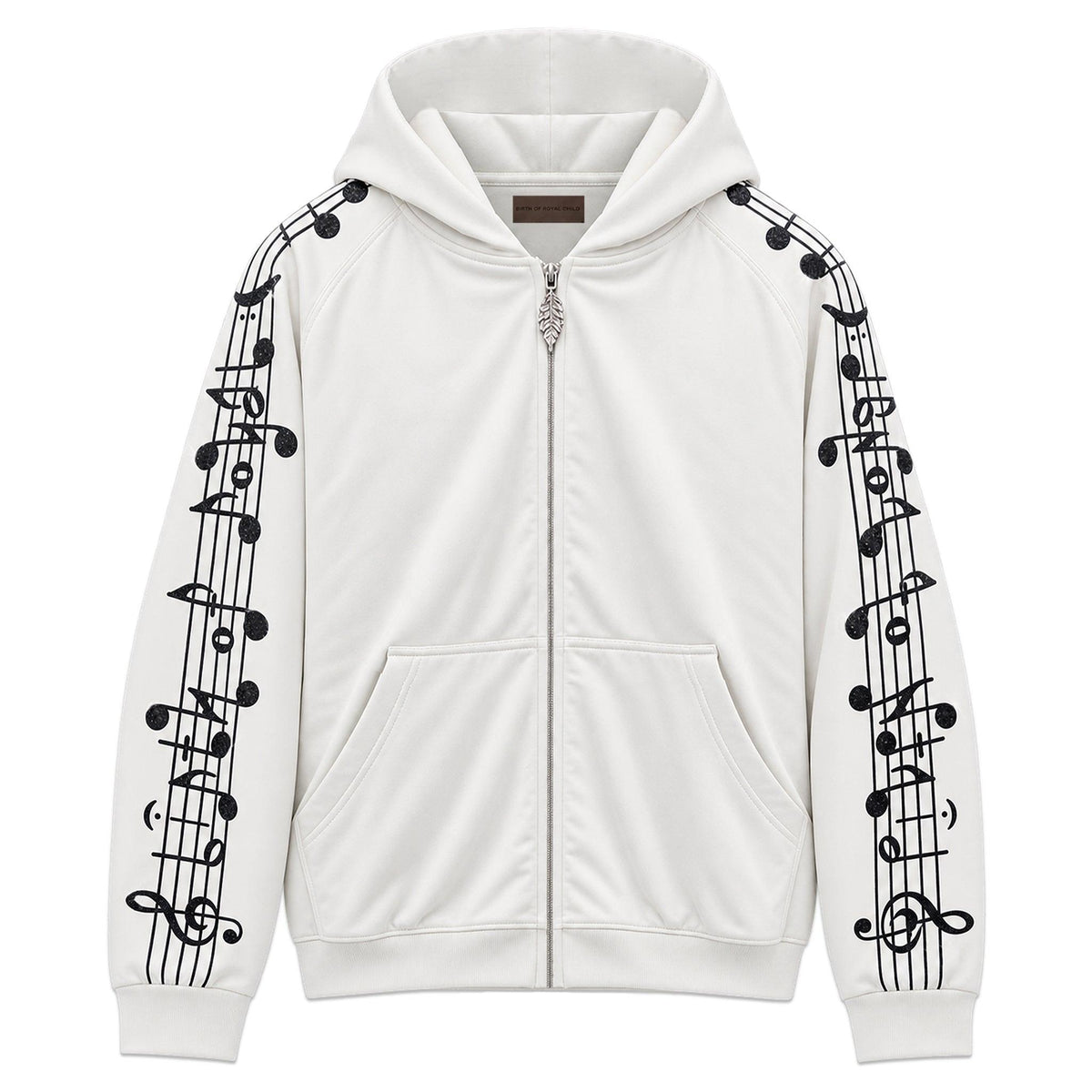 Crystal Notes Zip Hoodie