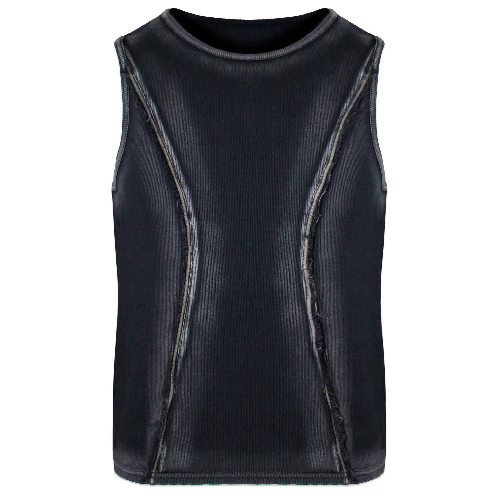 Line Cut Sleeveless