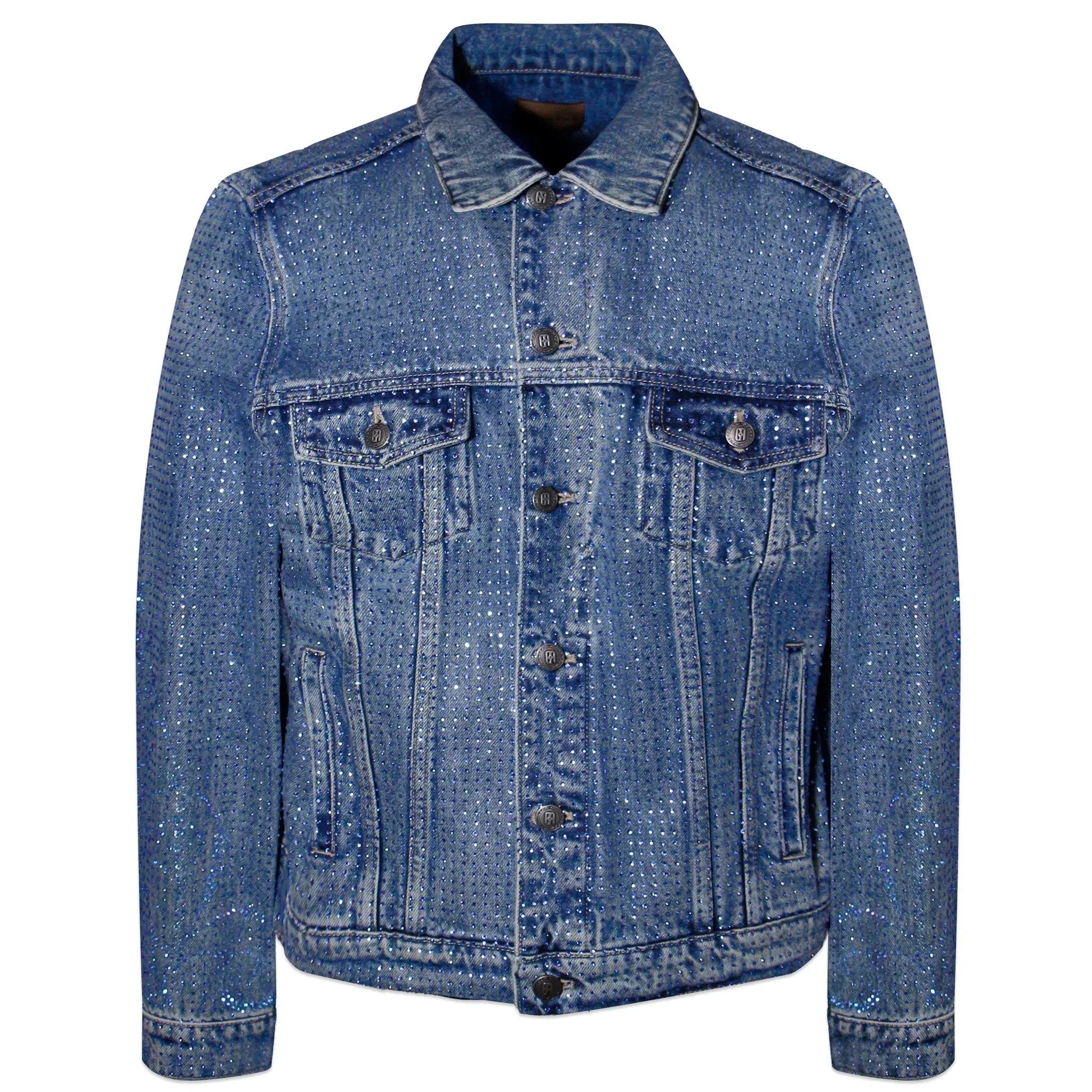 Diamond Vine Denim Jacket - BIRTH OF ROYAL CHILD - VENTURER