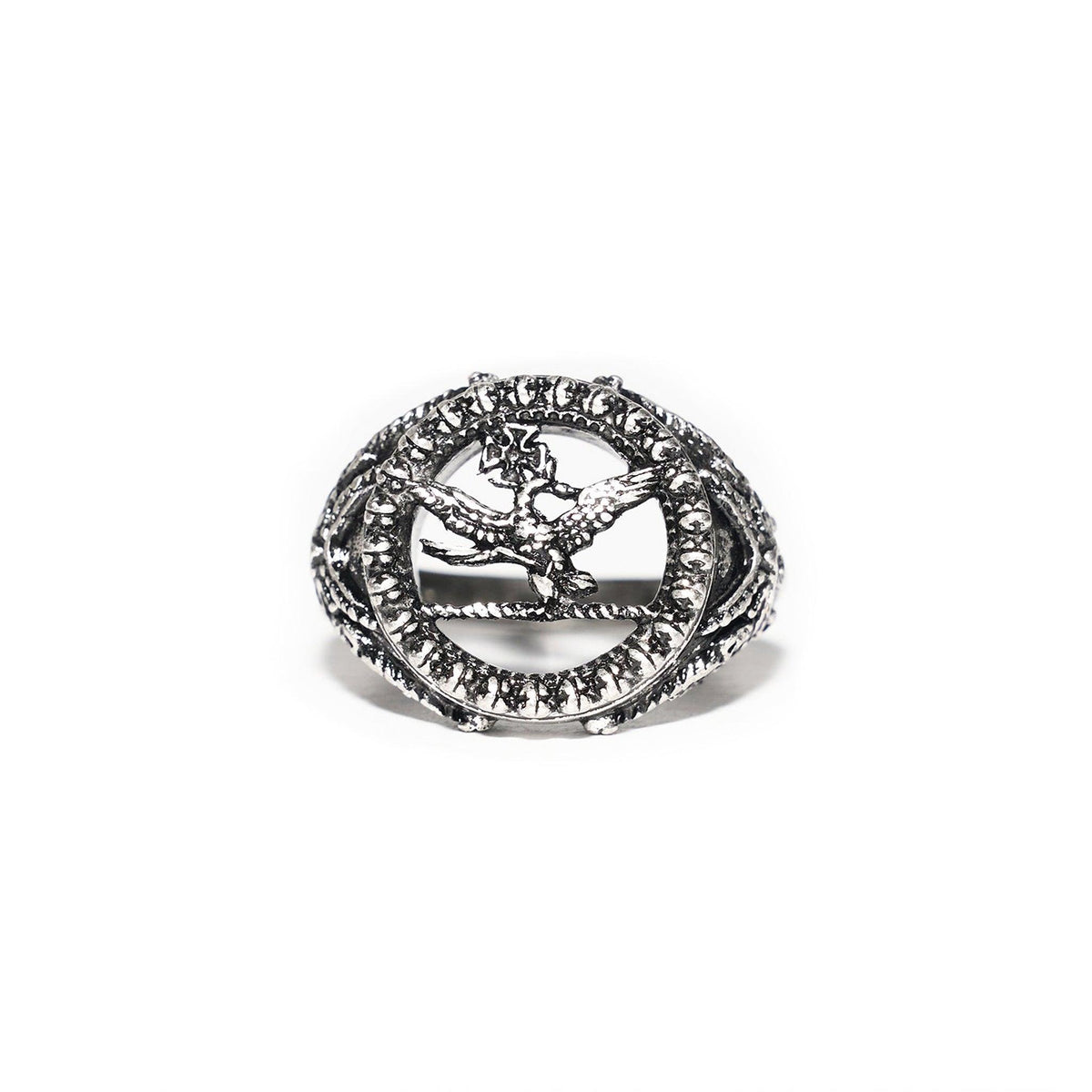 Eagle Iron Cross Ring