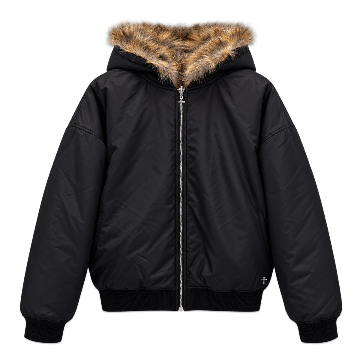 Reversible Leopard Fur Jacket