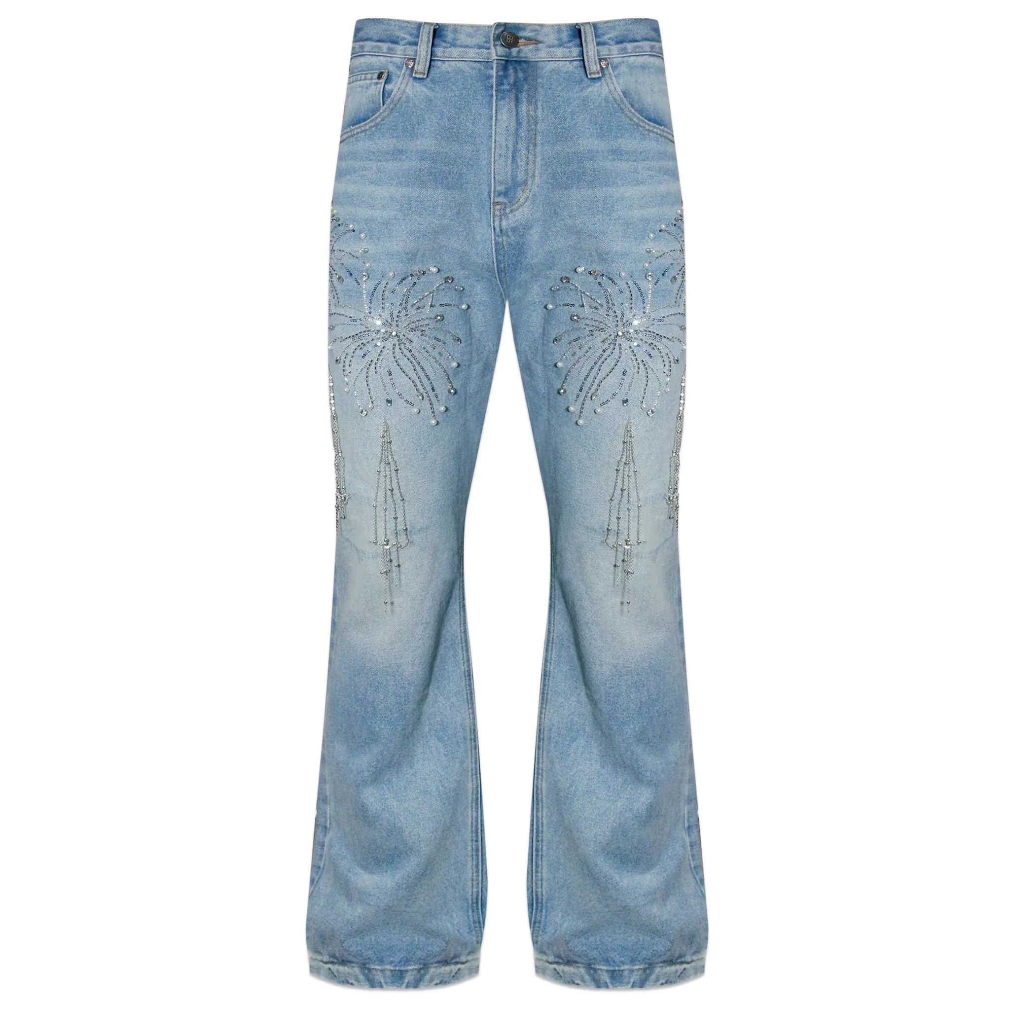 Fireworks Washed Denim - BIRTH OF ROYAL CHILD - VENTURER