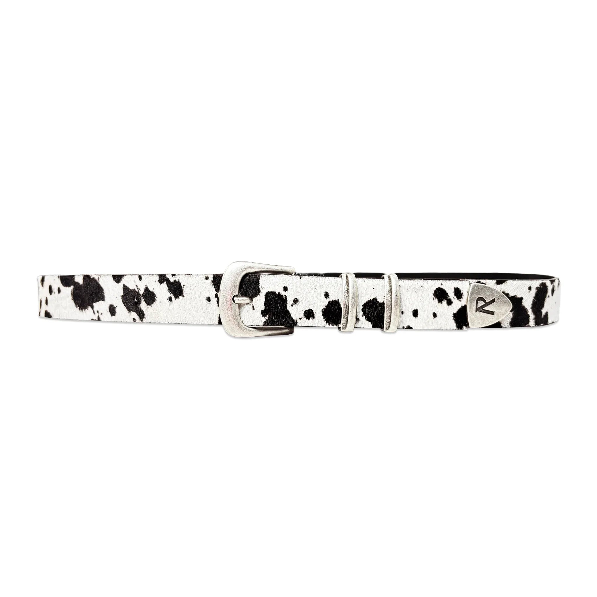 Cow Hide Rodeo Belt - REPRESENT - VENTURER