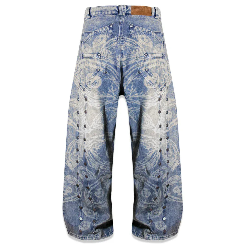 Eyethought 2.0 Distressed Baggy Denims - ThoughtWeFriends - VENTURER