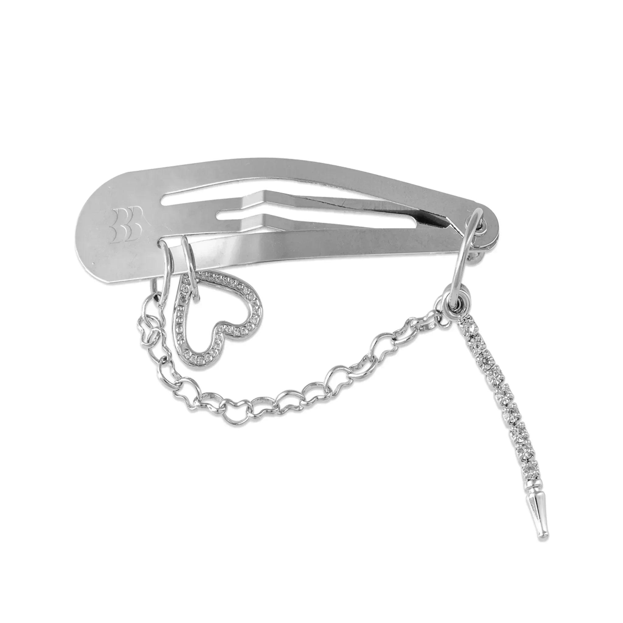 BASICKS(ベイシックス)商品ページ - Oval Hairclip - Silver