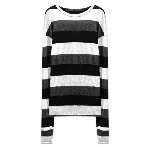 Bold Stripe Long Sleeve Tee - REPRESENT - VENTURER