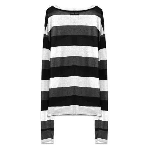 Bold Stripe Long Sleeve Tee - REPRESENT - VENTURER