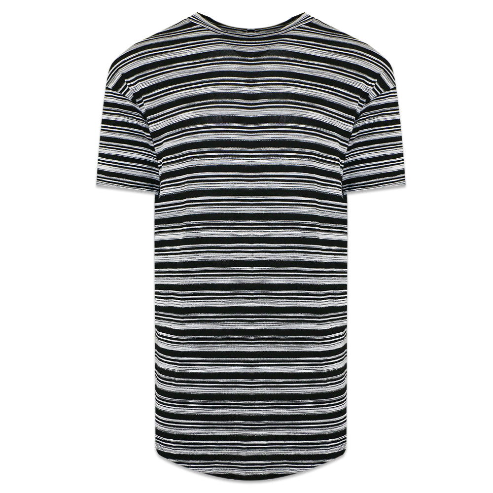 Black Ice Scooped Tee