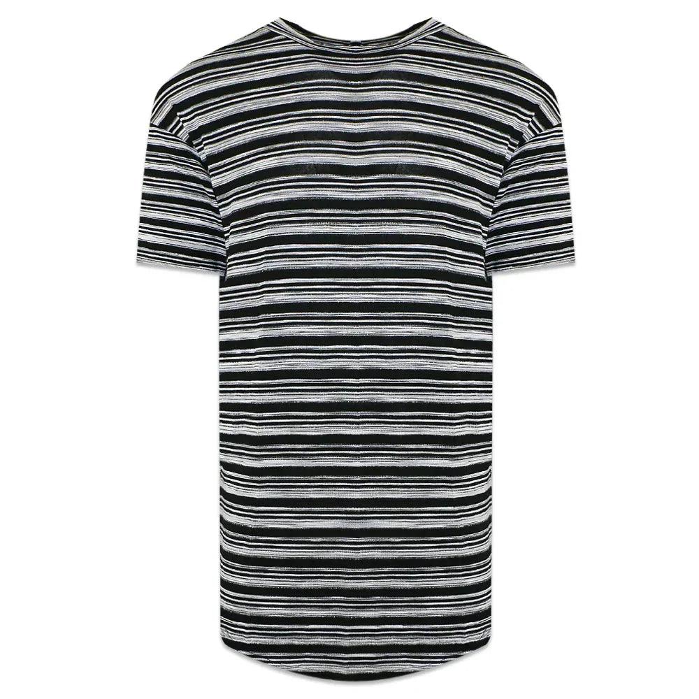 Black Ice Scooped Tee - REPRESENT - VENTURER