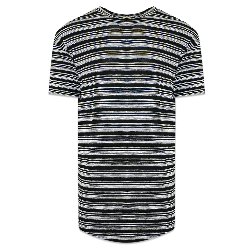 Black Ice Scooped Tee - REPRESENT - VENTURER