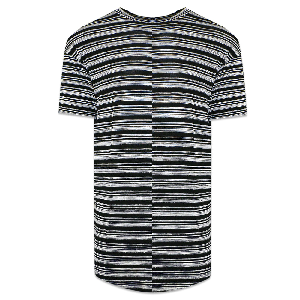 Black Ice Scooped Tee