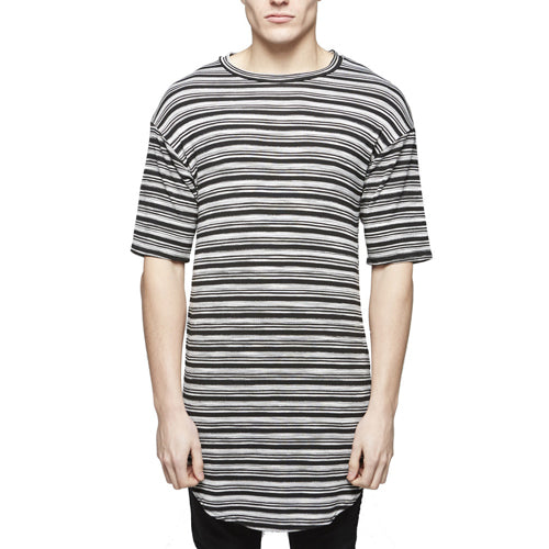 Black Ice Scooped Tee