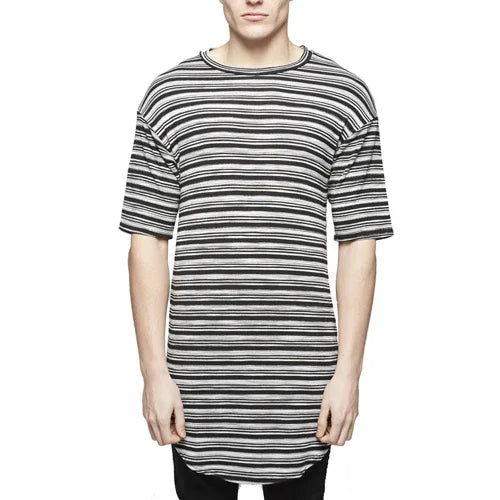 Black Ice Scooped Tee - REPRESENT - VENTURER