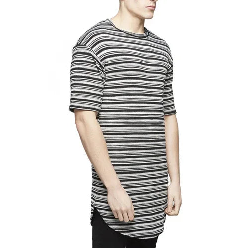 Black Ice Scooped Tee - REPRESENT - VENTURER