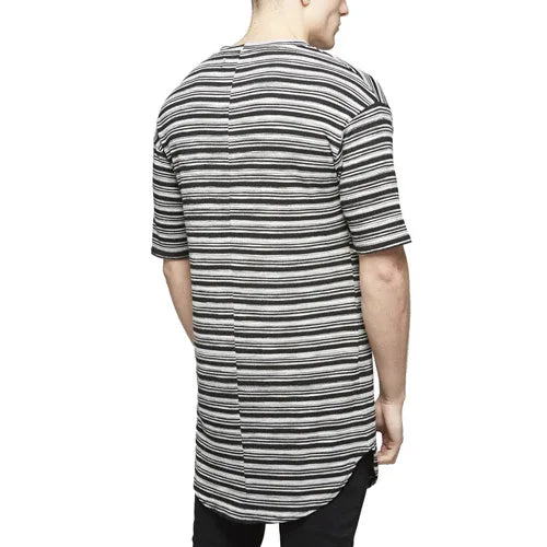 Black Ice Scooped Tee - REPRESENT - VENTURER