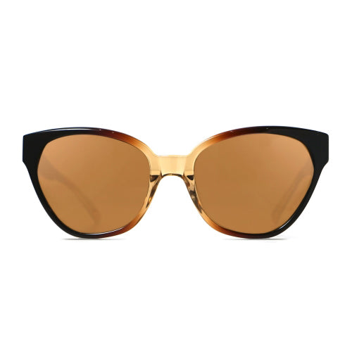 Mocha Gradient Cat Eye Sunglasses PL152C3SUN