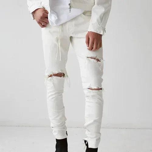 Hand Destroyed Selvedge Denim - REPRESENT - VENTURER