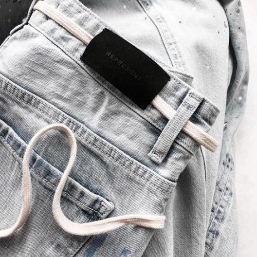 Hand Destroyed Selvedge Denim - REPRESENT - VENTURER