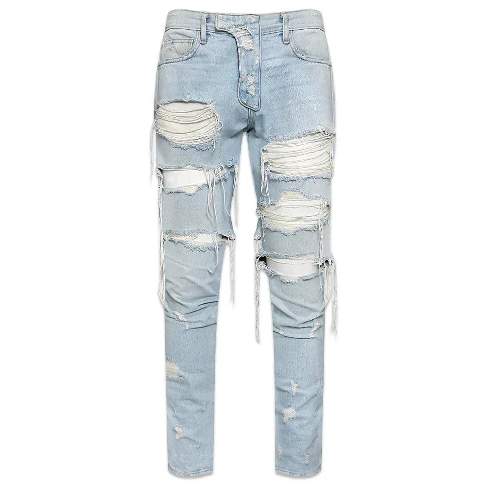 Distressd Selvedge Denim Jeans 01 - IH NOM UH NIT - VENTURER