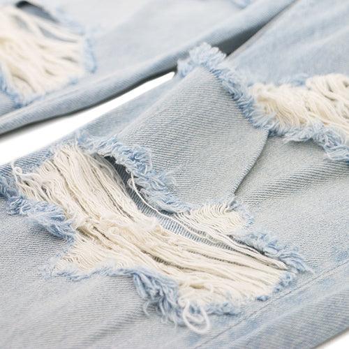 Distressd Selvedge Denim Jeans 01 - IH NOM UH NIT - VENTURER